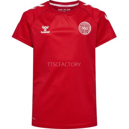 Koszulka Dania Kobiet Główna Mistrzostwa Europy 2022 Koszulki Piłkarskie